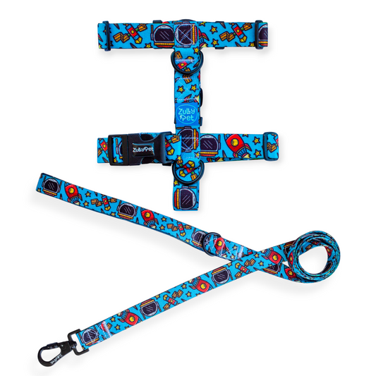 Correa de paseo diseño ufos and rockets party