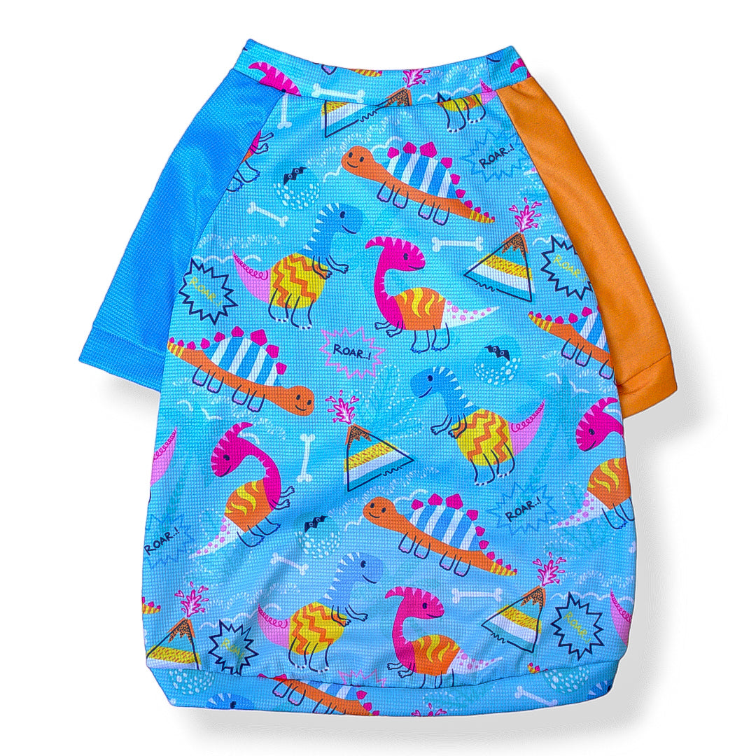 Polera Quickdry® UV50+ dino party parade