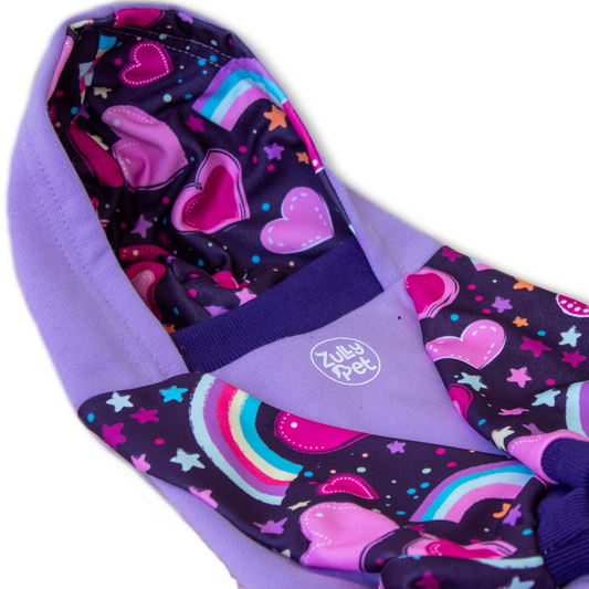 Polerón diseño Rainbow love