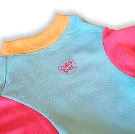 Polerón Sweet hearts flamingo AQUA