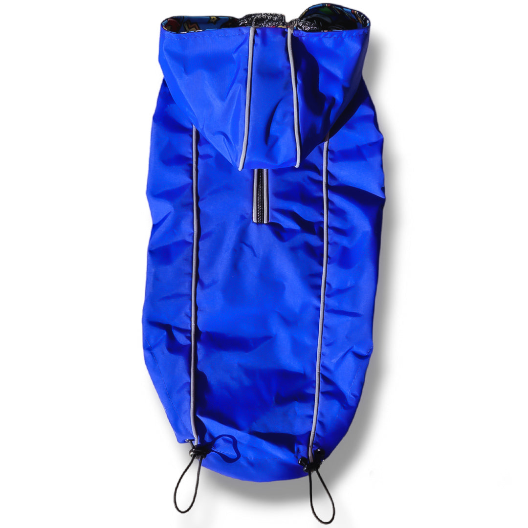 Impermeable RAINPROOF azul eléctrico