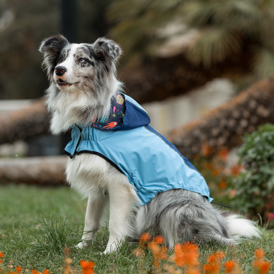 Impermeable RAINPROOF celeste/azul