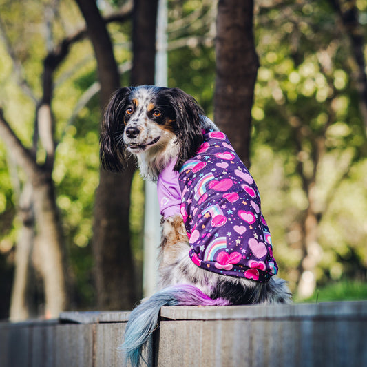 Polera Quickdry® UV 50+ Rainbow love