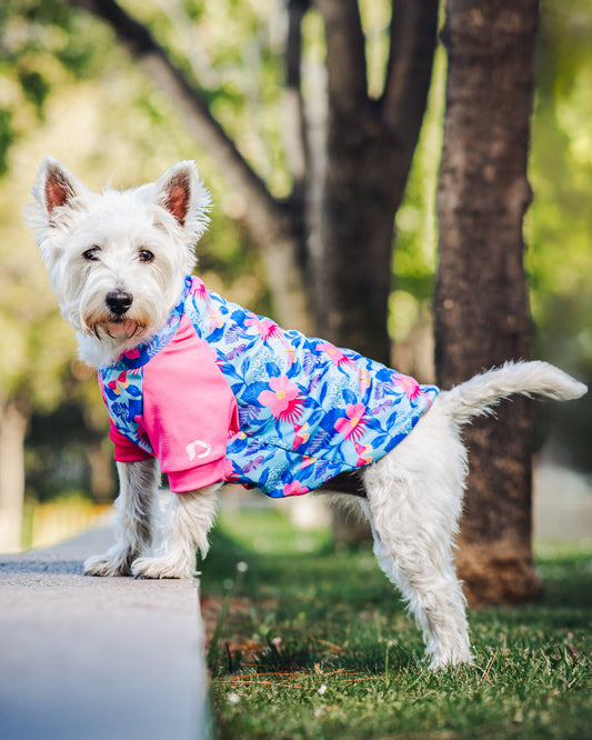 Polera Quickdry® UV 50+ Floral flutter