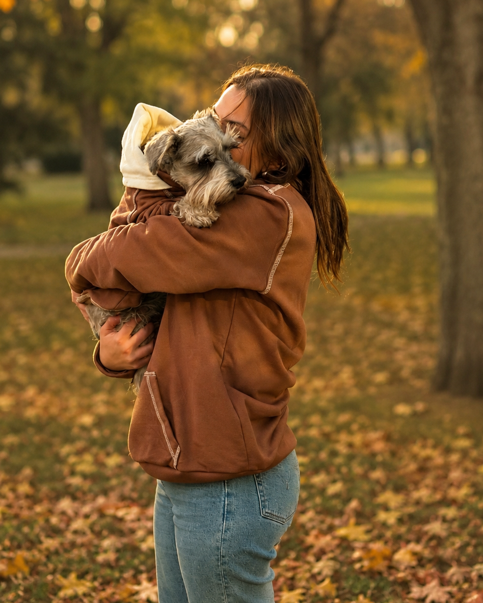 PACK Polerón humano + perro · CALMA