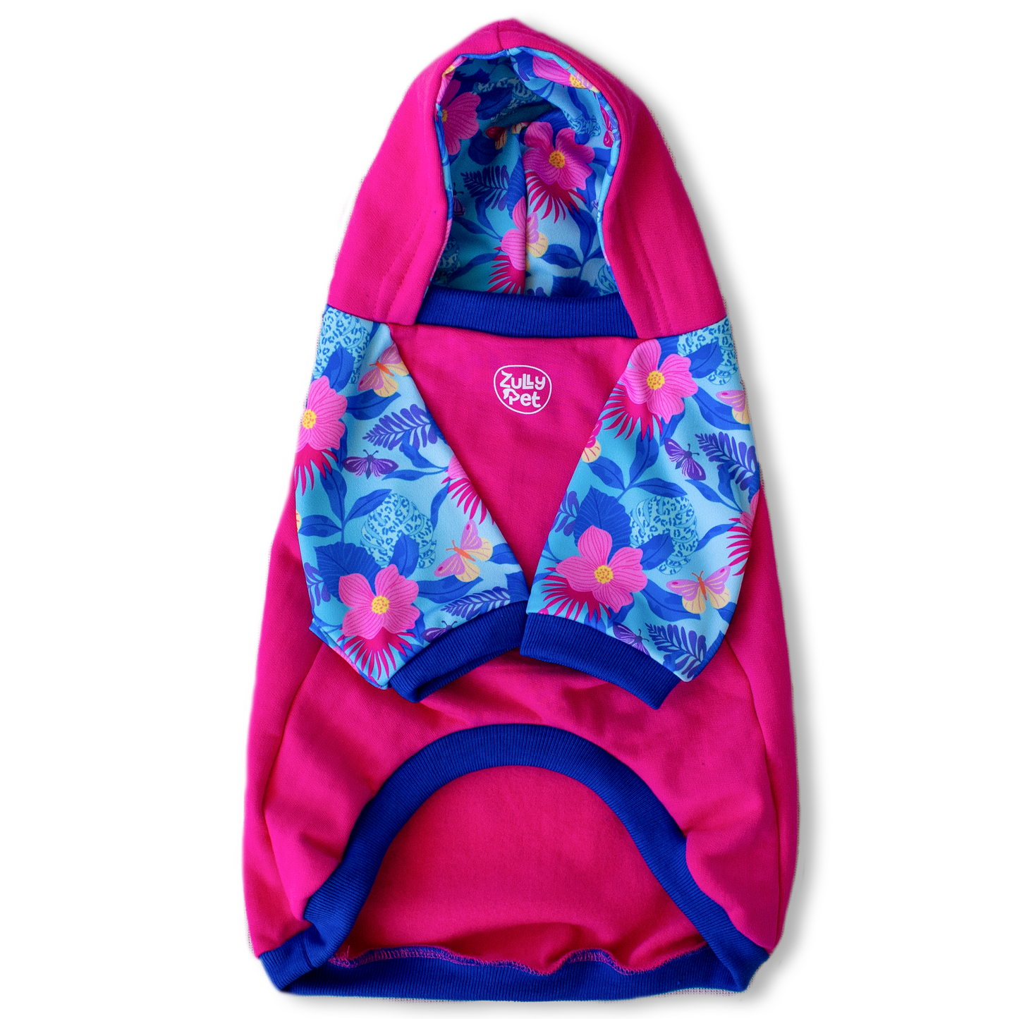 Polerón diseño floral flutter
