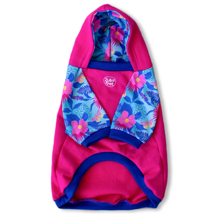 Polerón diseño floral flutter
