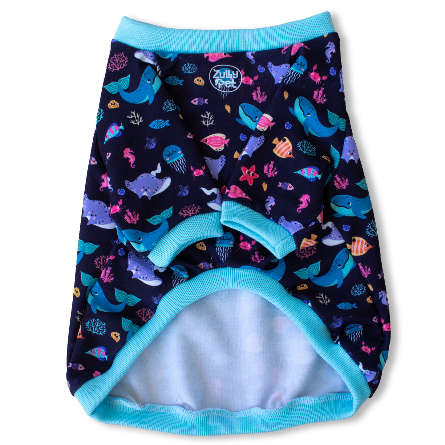Polerón ALGODÓN FULL PRINT diseño marine magic